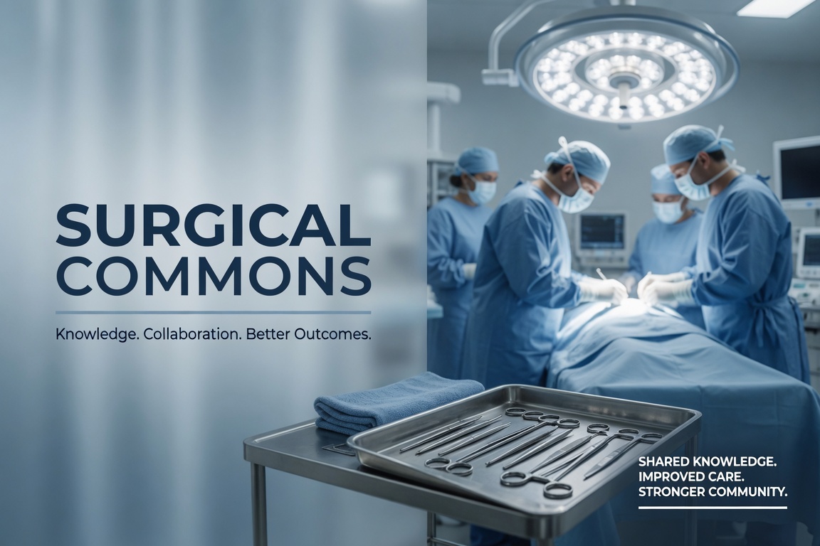 Surgical Commons — Knowledge. Collaboration. Better outcomes.